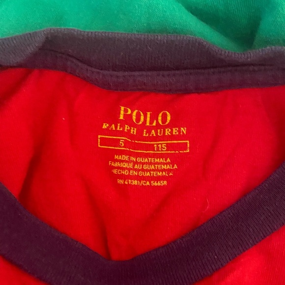 Polo Ralph Lauren Colorblock Tee Shirt - Picture 7 of 7